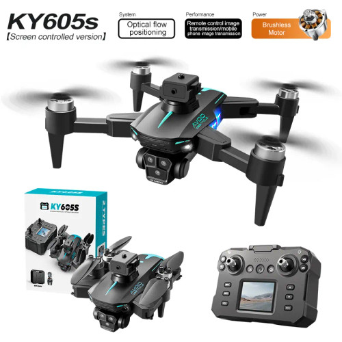 کوادکوپتر مدل KY605 S سری جدید 2025 غول اقتصادی ( کوادآرسی )