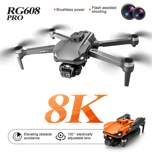 کوادکوپتر مدل RG608 PRO سری جدید 2026 سفارش اروپا