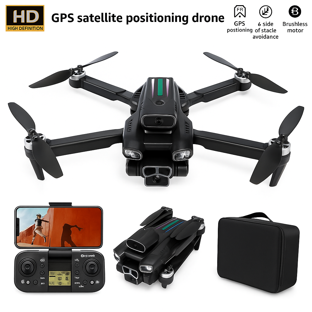 کوادکوپتر مدل N609 پک اصلی + نسخه مانیتور 2025