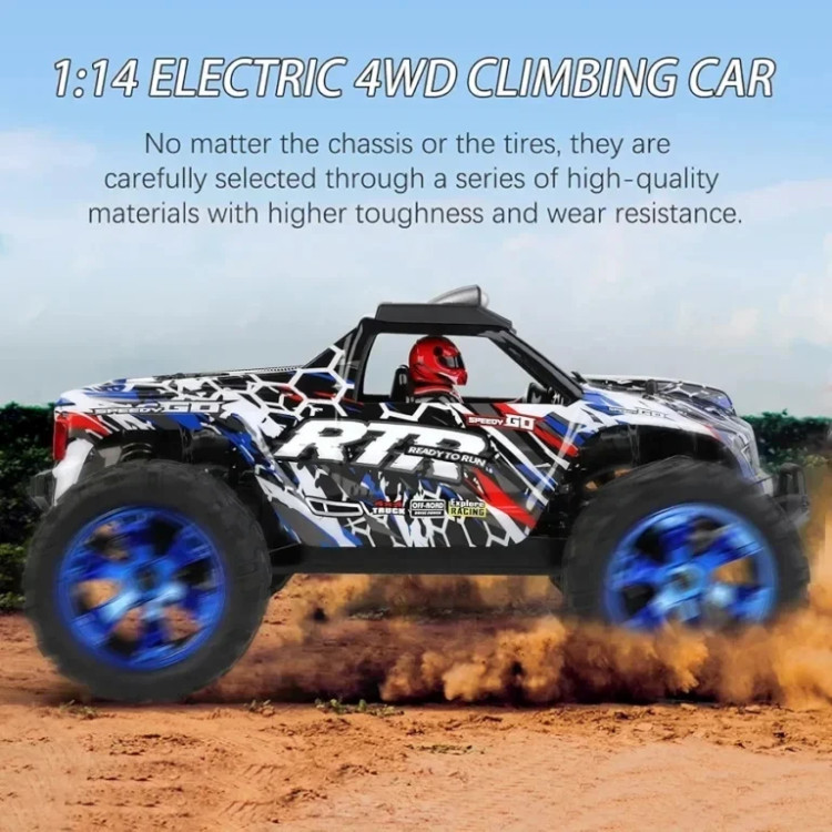خرید ماشین کنترلی WLtoys 144018 آفرود 4WD مقیاس 1:14 | قیمت و مشخصات