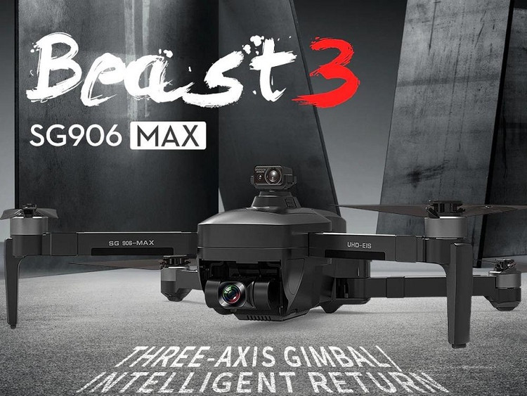 کوادکوپتر مدل Sg906 max نسخه beast 3 سفارش اروپا