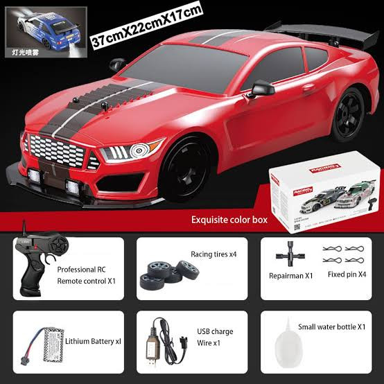 خرید ماشین کنترلی دریفت فورد موستانگ دودزا 4WD نسل جدید