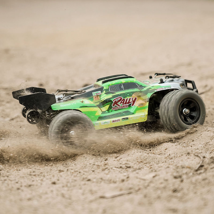 ماشین کنترلی آفرود براشلس Rally Pro SCY-18101PRO | چهار چرخ محرک 4WD با گیربکس فلزی