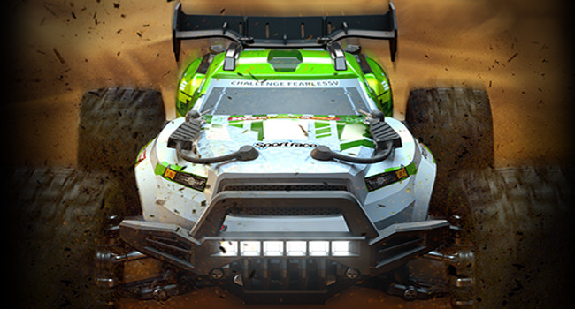 ماشین کنترلی آفرود براشلس Rally Pro SCY-18101PRO | چهار چرخ محرک 4WD با گیربکس فلزی