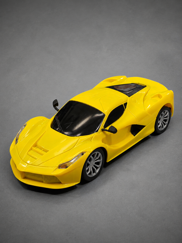ماشین کنترلی اسپرت دریفت مدل Super Car با چراغ جلو و حرکت همه جهته